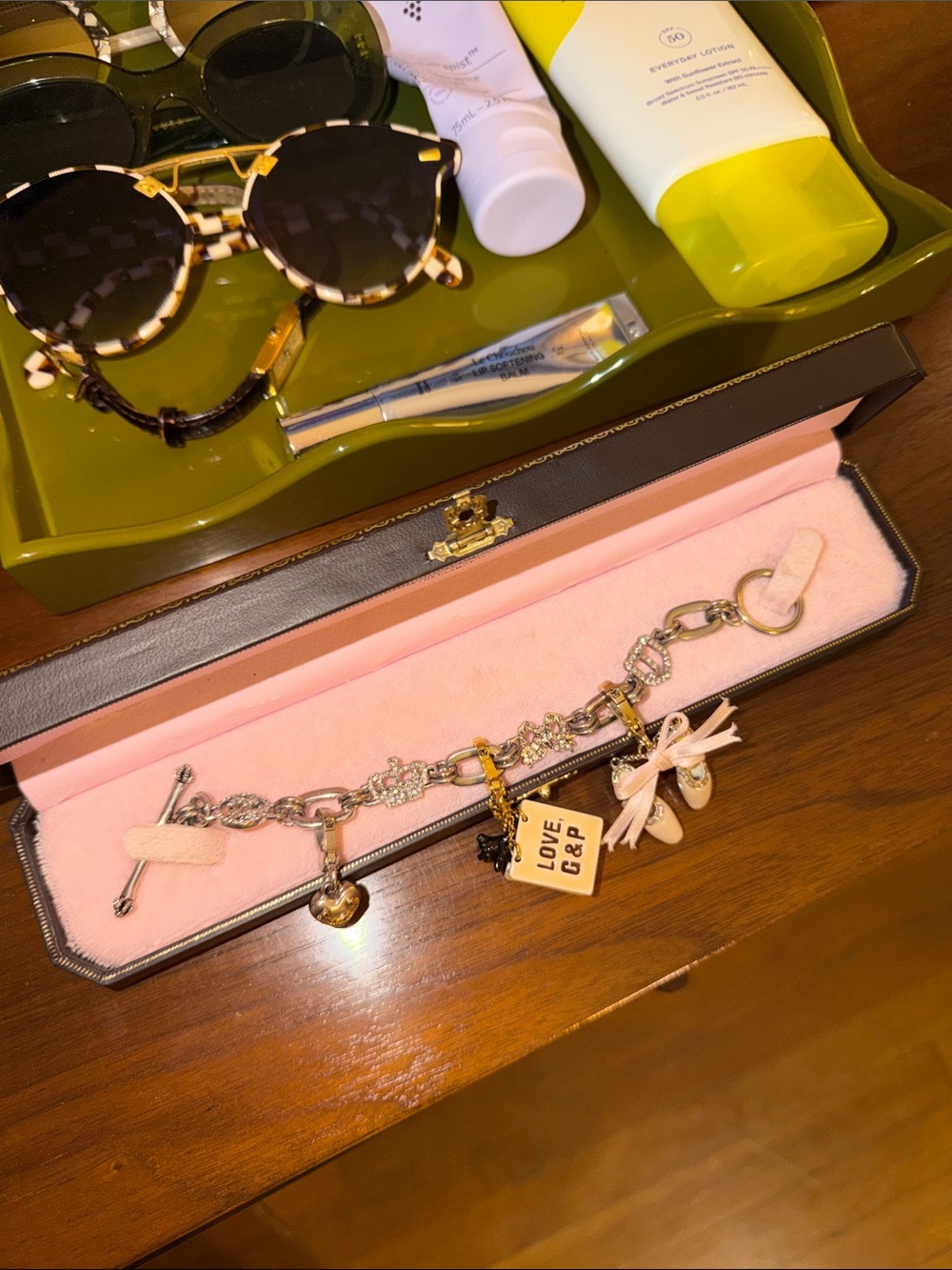 2000s era Juicy Charm Bracelet Y2K